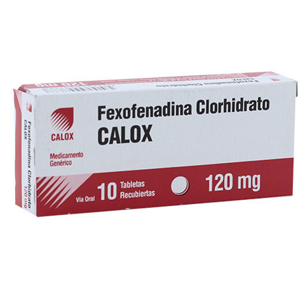 FEXOFENADINA 120MG X 10 TAB. CALOX