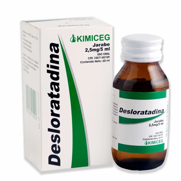  DESLORATADINA 0,5MG/ML JBE X 60ML KIMICEG BIOQUIMICA