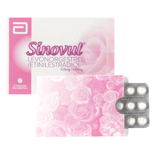 SINOVUL ANTICONCEPTIVO X 21 TAB. ABBOTT LEVO 0.15+ETINE 0.03