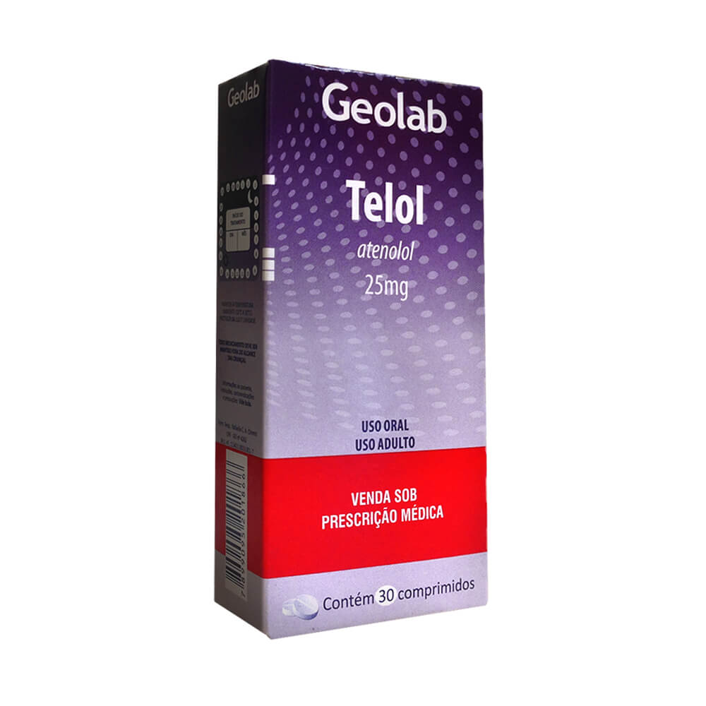 TELOL  ATENOLOL 50MG X 30 COMP.  GEOLAB