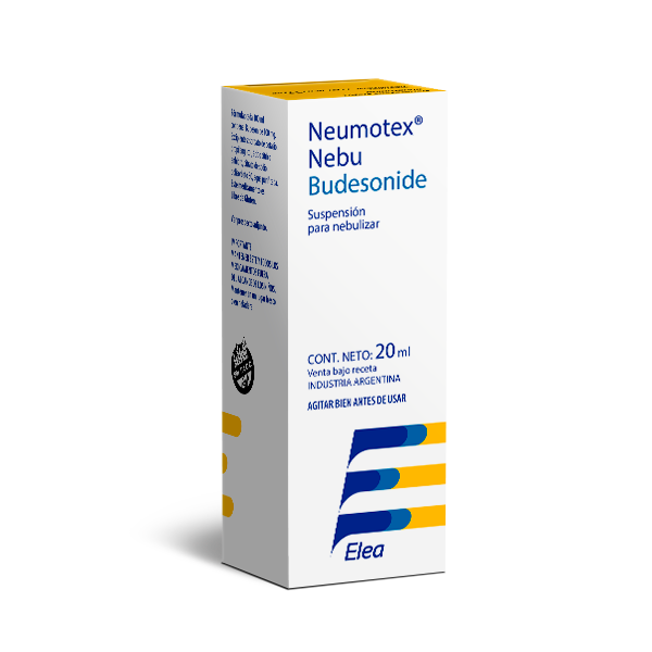 NEUMOTEX BUDESONIDA SUSP. PARA NEBULIZAR X 20ML
