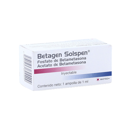 BETAGEN 12 MG X 1 AMP 3ML BETAMETASONA