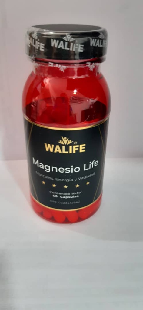 MAGNESIO LIFE 500MG X 60 CAP. WALIFE