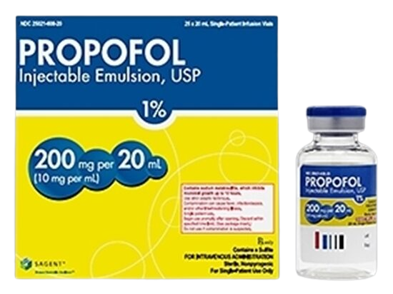 PROPOFOL 200MG/20ML X 1 AMPOLLA. I.V MEDVAL