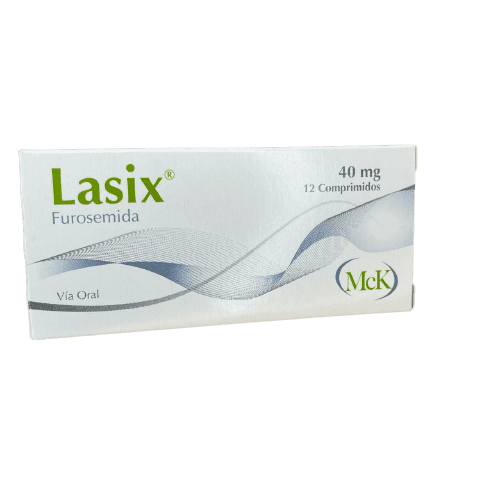 LASIX FUROSEMIDA 40MG X 12 TAB