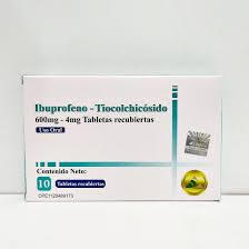 IBUPROFENO + TIOCOLCHI 400MG/4MG X 10 TAB BIOVENEZUELA DAC