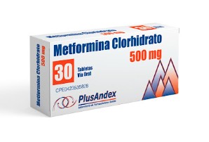 METFORMINA 500MG X 30 QUIMFAR PLUSANDEX