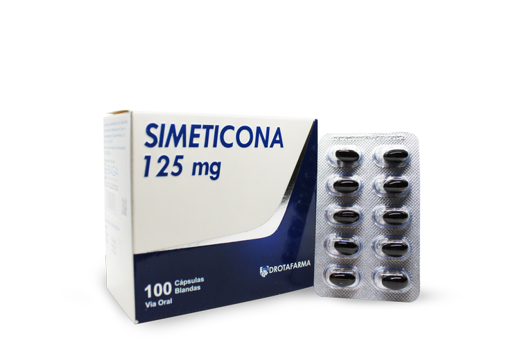SIMETICONA 125MG X 10 CAP BLANDAS EMS