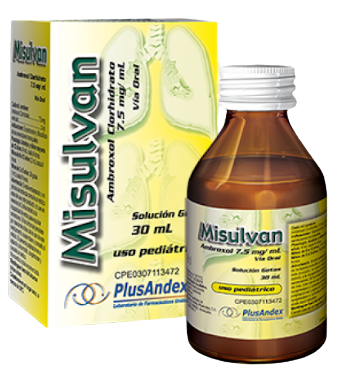 MISULVAN AMBROXOL GOTAS 7,5MGX ML 30 ML