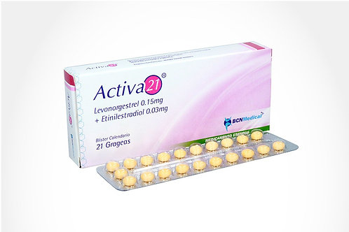 ACTIVA 21 LEVONO 0.15MG+ETINI 0.03MG X 21 TAB.