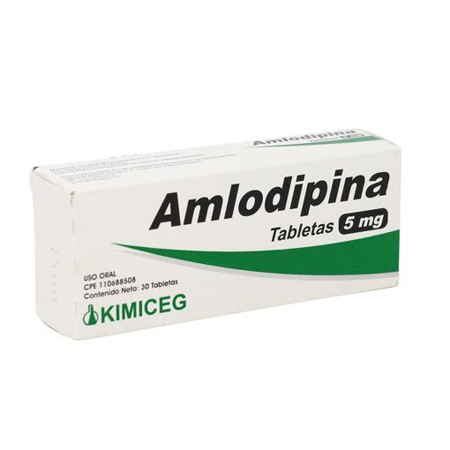 AMLODIPINA 5MG X 30 TAB. KIMICEG