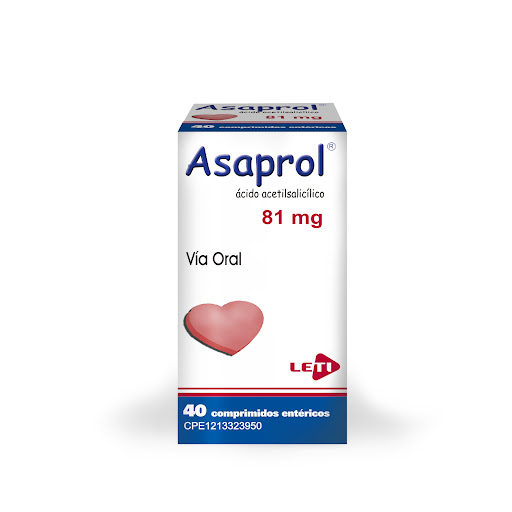 ASAPROL 81MG X 40 COMP AC ACETILSALICILICO