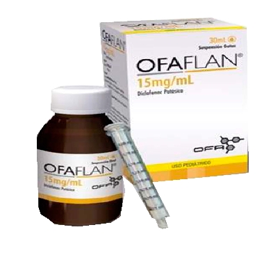 OFAFLAN DICLOFENAC 15MG /ML GOTAS X 30ML