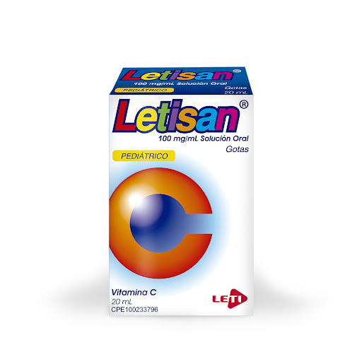 LETISAN VITAMINA C 100MG GOTAS X 20 ML