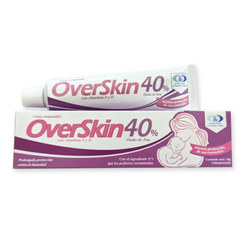 OVERSKIN CREMA AL 40% X 50GR. PAÑALITIS