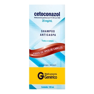 CETOCONAZOL 20MG/ML SHAMPO ANTICASPA X 100 ML CIMED