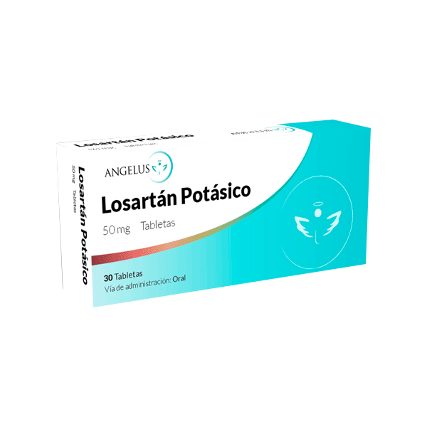 LOSARTAN POT 100MGX 10 TAB. ANGELUS BLISTER