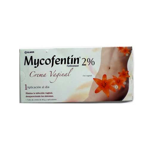 MYCOFENTIN FENTICONAZOL 2% CREMA VAGINAL X 40 GR. ELMOR