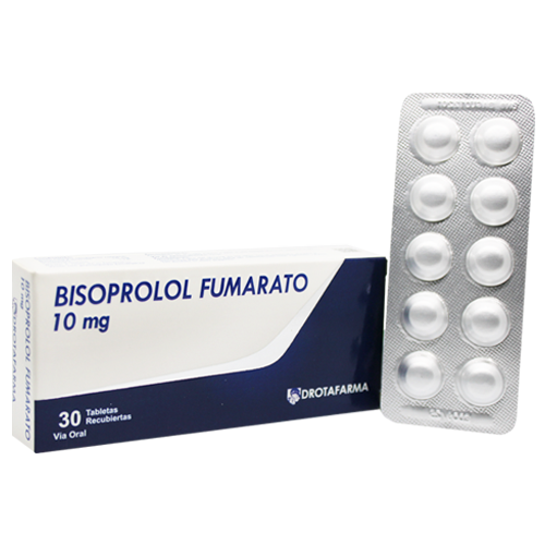 BISOPROLOL 10MG X 10 TAB DROTAFARMA