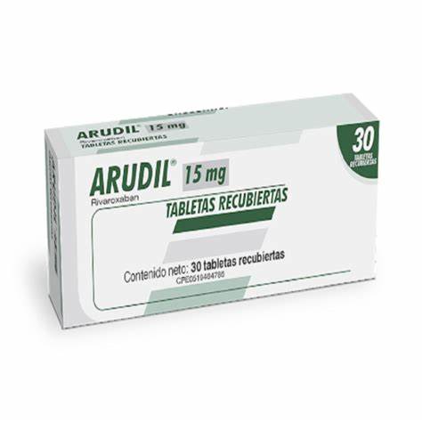 ARUDIL RIVAROXABAN 15MG X 10 TAB FARMA