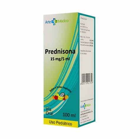 PREDNISOLONA 15MG/5ML JARABE X 100 ML ARTE MEDICO