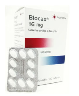 BLOCAX 16 MG X 10 TAB CANDESARTAN