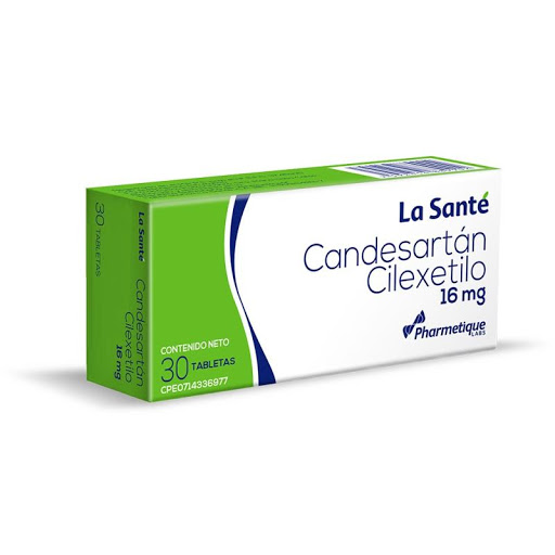 CANDESARTAN 16MG X 30 TAB LA SANTE