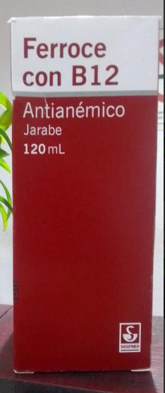 FERROCE B12 JARABE PEDIATRICO X 120ML MEYER