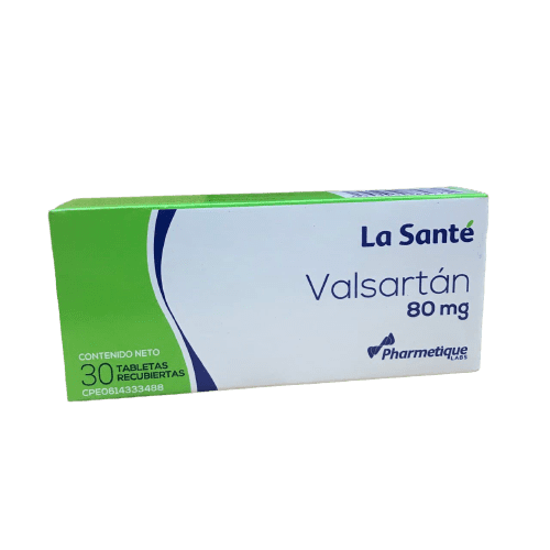 VALSARTAN 80MG X 30 TAB LA SANTE