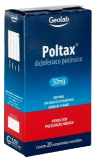 POLTAX DICLOFENAC POTASI 50MGX20 COMP GEOLAB