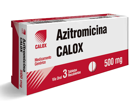 AZITROMICINA 500MG X 3 TAB CALOX