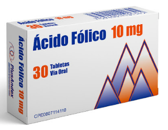 ACIDO FOLICO 10MG X 30 TAB PLUSANDEX