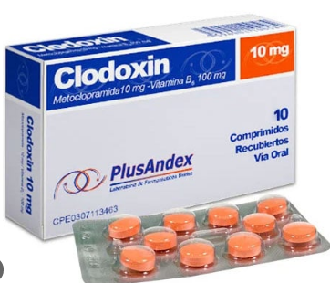 CLODOXIN METOCLOPRAMIDA+VIT B6 10MG X 10 TAB