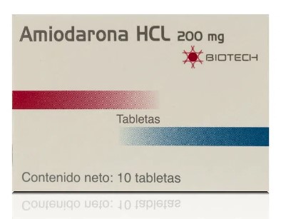 AMIODARONA 200 MG X 10 TAB BIOTECH