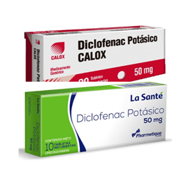 DICLOFENAC POTASICO 50 X 10 TABLETAS LA SANTE-CALOX