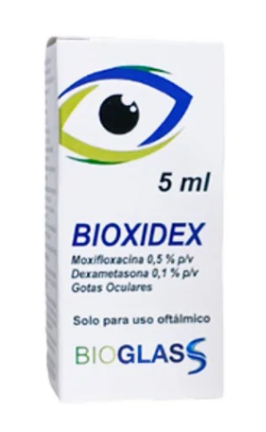 BIOXIDEX MOXIFLOXA+DEXAM GOTAS OFTA X 5ML