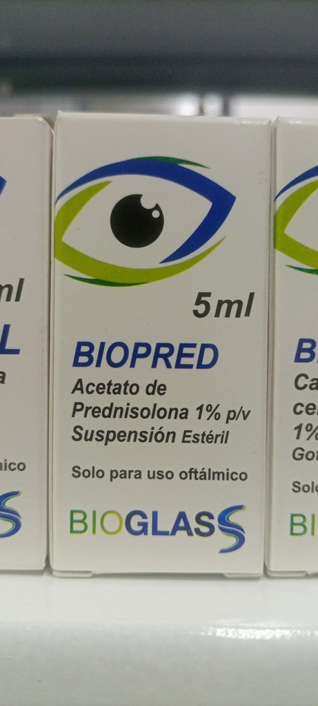 BIOPRED PREDNISOLONA1% OFTALMICO 5ML