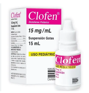 CLOFEN GOTAS 15MG/ML X 15ML DICLOFENAC POTAS