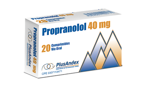PROPRANOLOL 40MG X 20 TAB PLUSANDEX