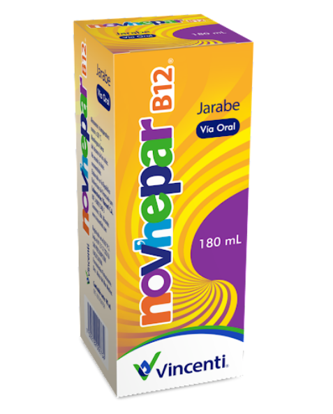 NOVHEPAR B12 JBE X 180 ML VICENTI