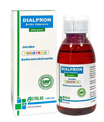 AC VALPROICO JBE 250MG/5ML X 120ML DISTRILAB