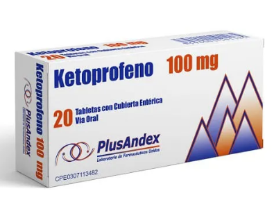 KETOPROFENO 100MG X 20 TAB PLUSANDEX