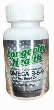 OMEGA 3-6-9 X 1000MG X 60CAP LONGEVITY HEALT