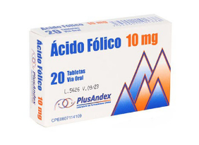 ACIDO FOLICO 10MG X 20 TAB PLUSANDEX