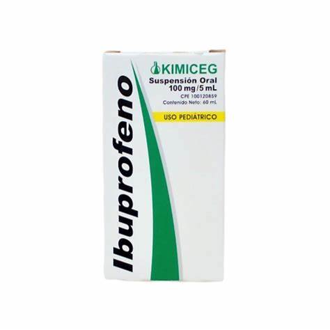 IBUPROFENO 100MG/5ML JBE X 120ML KIMICEG