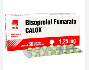 BISOPROLOL 1.25MG X 30 TAB CALOX