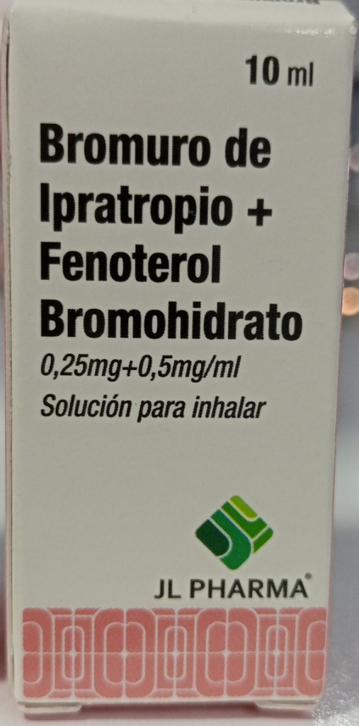 BROMURO IPRATROPIO + FENOTEROL 0,25/0,5MG/ML 10ML GOTAS