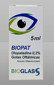 BIOPAT OLOPATADINA 0.2% OFTALMICA X 5ML BIOGLASS