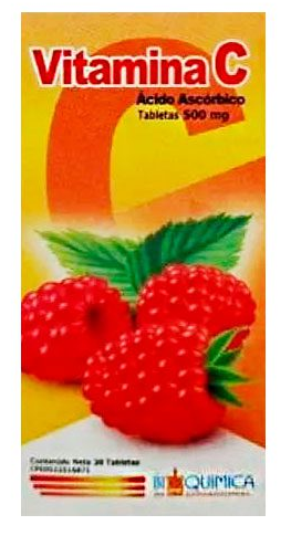 VITAMINA C 500MG X 30 TAB BIOQUIMICA