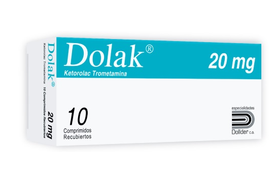 DOLAK KETOROLAC 20MG X 10 TAB DOLLDER